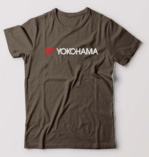 Load image into Gallery viewer, Yokohama T-Shirt for Men-Olive Green-Ektarfa.online