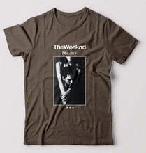 Load image into Gallery viewer, The Weeknd Trilogy T-Shirt for Men-Olive Green-Ektarfa.online