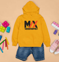Load image into Gallery viewer, Max Verstappen Kids Hoodie for Boy/Girl-Mustard Yellow-Ektarfa.online