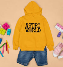 Load image into Gallery viewer, Astroworld Travis Scott Kids Hoodie for Boy/Girl-Mustard Yellow-Ektarfa.online