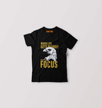 Load image into Gallery viewer, Eagle T-Shirt for Boy/Girl-Black-Ektarfa.online