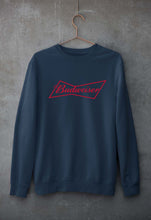Load image into Gallery viewer, Budweiser Unisex Sweatshirt for Men/Women-Navy Blue-Ektarfa.online