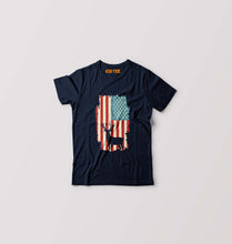 Load image into Gallery viewer, Deer Kids T-Shirt for Boy/Girl-Navy Blue-Ektarfa.online