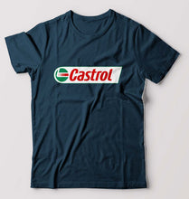 Load image into Gallery viewer, Castrol T-Shirt for Men-Petrol Blue-Ektarfa.online