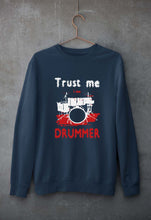 Load image into Gallery viewer, Drummer Unisex Sweatshirt for Men/Women-Navy Blue-Ektarfa.online
