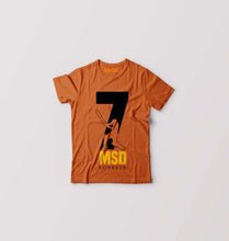 Load image into Gallery viewer, MS Dhoni (MSD) Kids T-Shirt for Boy/Girl-Orange-Ektarfa.online