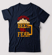 Load image into Gallery viewer, Beer T-Shirt for Men-Navy Blue-Ektarfa.online