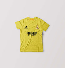 Load image into Gallery viewer, Real Madrid 2021-22 Kids T-Shirt for Boy/Girl-Yellow-Ektarfa.online