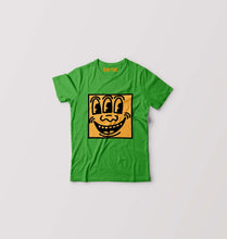 Load image into Gallery viewer, Keith Haring Funny Kids T-Shirt for Boy/Girl-Flag Green-Ektarfa.online