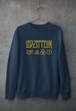 Load image into Gallery viewer, Led Zeppelin Unisex Sweatshirt for Men/Women-Navy Blue-Ektarfa.online