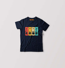 Load image into Gallery viewer, Guitar Kids T-Shirt for Boy/Girl-Navy Blue-Ektarfa.online