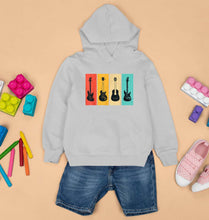 Load image into Gallery viewer, Guitar Kids Hoodie for Boy/Girl-Grey-Ektarfa.online