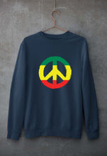 Load image into Gallery viewer, Bob Marley Peace Unisex Sweatshirt for Men/Women-Navy Blue-Ektarfa.online