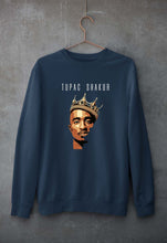 Load image into Gallery viewer, 2Pac Tupac Unisex Sweatshirt for Men/Women-Navy Blue-Ektarfa.online