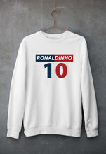 Load image into Gallery viewer, Ronaldinho Unisex Sweatshirt for Men/Women-White-Ektarfa.online