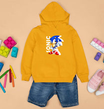 Load image into Gallery viewer, Sonic Kids Hoodie for Boy/Girl-Mustard Yellow-Ektarfa.online