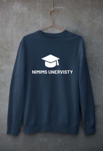 Load image into Gallery viewer, NMIMS Unisex Sweatshirt for Men/Women-Navy Blue-Ektarfa.online