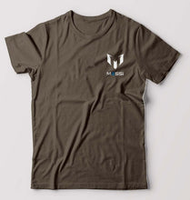 Load image into Gallery viewer, Messi New Logo T-Shirt for Men-Olive Green-Ektarfa.online