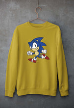 Load image into Gallery viewer, Sonic Unisex Sweatshirt for Men/Women-Mustard Yellow-Ektarfa.online