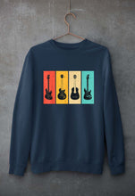 Load image into Gallery viewer, Guitar Unisex Sweatshirt for Men/Women-Navy Blue-Ektarfa.online