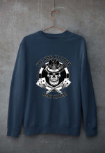 Load image into Gallery viewer, Poker Unisex Sweatshirt for Men/Women-Navy Blue-Ektarfa.online