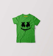 Load image into Gallery viewer, Marshmello Kids T-Shirt for Boy/Girl-Flag Green-Ektarfa.online