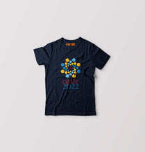 Load image into Gallery viewer, FIFA World Cup Qatar 2022 Kids T-Shirt for Boy/Girl-Navy Blue-Ektarfa.online