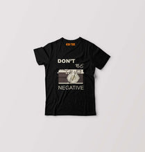 Load image into Gallery viewer, don't be negative Kids T-Shirt for Boy/Girl-Black-Ektarfa.online