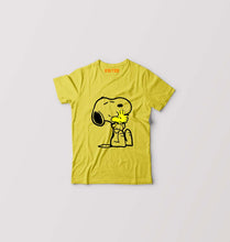 Load image into Gallery viewer, Snoopy Kids T-Shirt for Boy/Girl-Yellow-Ektarfa.online