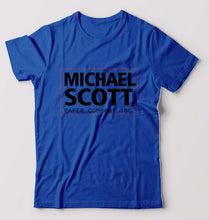 Load image into Gallery viewer, Michael Scott T-Shirt for Men-Royal Blue-Ektarfa.online