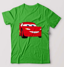 Load image into Gallery viewer, Lightning McQueen T-Shirt for Men-flag green-Ektarfa.online