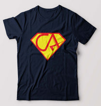 Load image into Gallery viewer, Chartered Accountants(CA) T-Shirt for Men-Navy Blue-Ektarfa.online