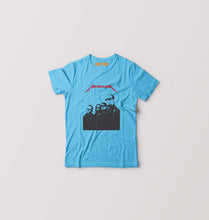 Load image into Gallery viewer, Metallica Kids T-Shirt for Boy/Girl-Light Blue-Ektarfa.online