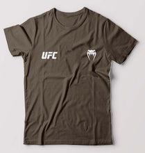 Load image into Gallery viewer, UFC Venum T-Shirt for Men-Olive Green-Ektarfa.online
