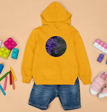 Load image into Gallery viewer, Yin Yang Kids Hoodie for Boy/Girl-Mustard Yellow-Ektarfa.online