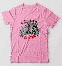 Load image into Gallery viewer, Beast Gym T-Shirt for Men-Light Baby Pink-Ektarfa.online