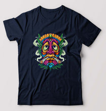 Load image into Gallery viewer, Weed Joint Stoned T-Shirt for Men-Navy Blue-Ektarfa.online