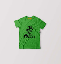 Load image into Gallery viewer, Anime Goku Kids T-Shirt for Boy/Girl-Flag Green-Ektarfa.online