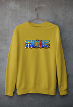 Load image into Gallery viewer, One Piece Unisex Sweatshirt for Men/Women-Mustard Yellow-Ektarfa.online