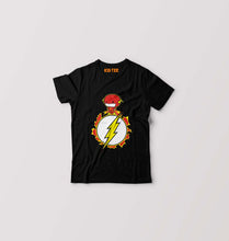Load image into Gallery viewer, Flash Kids T-Shirt for Boy/Girl-Black-Ektarfa.online