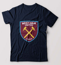Load image into Gallery viewer, West-Ham T-Shirt for Men-Navy Blue-Ektarfa.online