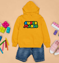 Load image into Gallery viewer, Super Mario Kids Hoodie for Boy/Girl-Mustard Yellow-Ektarfa.online
