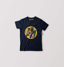 Load image into Gallery viewer, Minecraft Kids T-Shirt for Boy/Girl-Navy Blue-Ektarfa.online