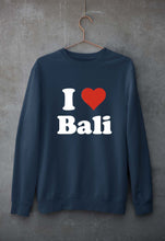Load image into Gallery viewer, I Love Bali Unisex Sweatshirt for Men/Women-Navy Blue-Ektarfa.online