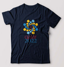Load image into Gallery viewer, FIFA World Cup Qatar 2022 T-Shirt for Men-Navy Blue-Ektarfa.online