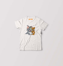 Load image into Gallery viewer, Tom and Jerry Kids T-Shirt for Boy/Girl-White-Ektarfa.online