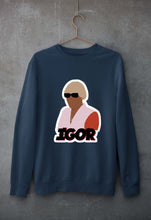 Load image into Gallery viewer, Igor Unisex Sweatshirt for Men/Women-Navy Blue-Ektarfa.online