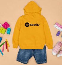 Load image into Gallery viewer, Spotify Kids Hoodie for Boy/Girl-Mustard Yellow-Ektarfa.online