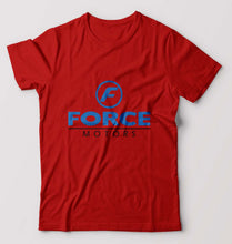 Load image into Gallery viewer, Force Motors T-Shirt for Men-Red-Ektarfa.online