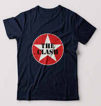 Load image into Gallery viewer, The Clash T-Shirt for Men-Navy Blue-Ektarfa.online
